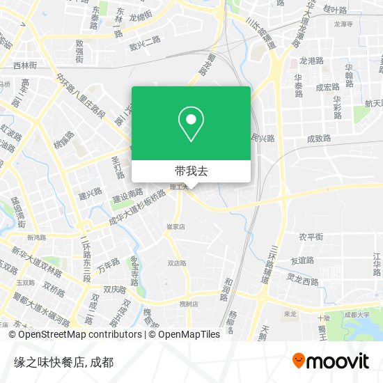 缘之味快餐店地图