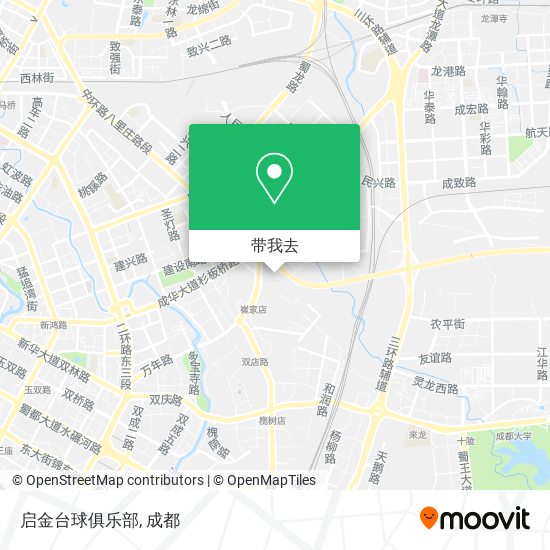 启金台球俱乐部地图