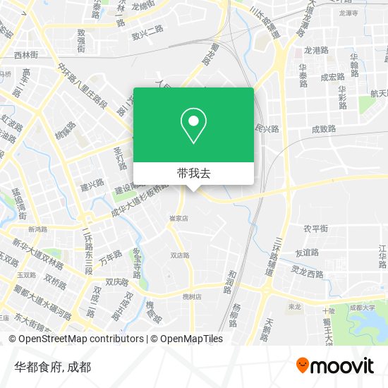 华都食府地图