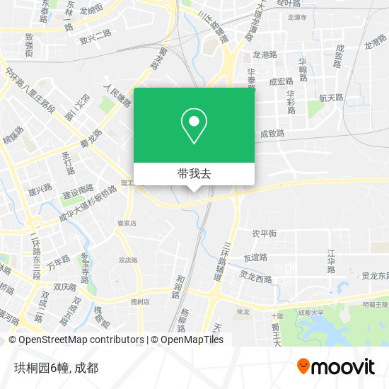 珙桐园6幢地图