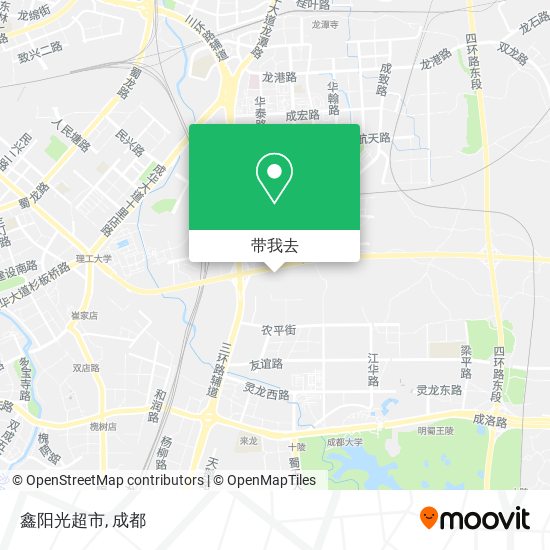 鑫阳光超市地图
