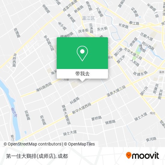 第一佳大鷄排(成师店)地图