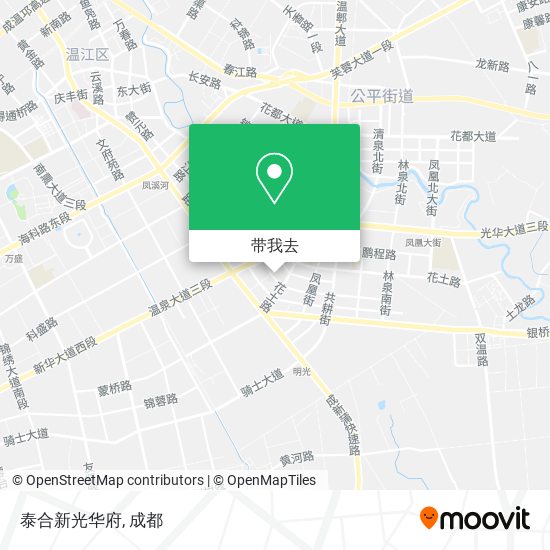 泰合新光华府地图