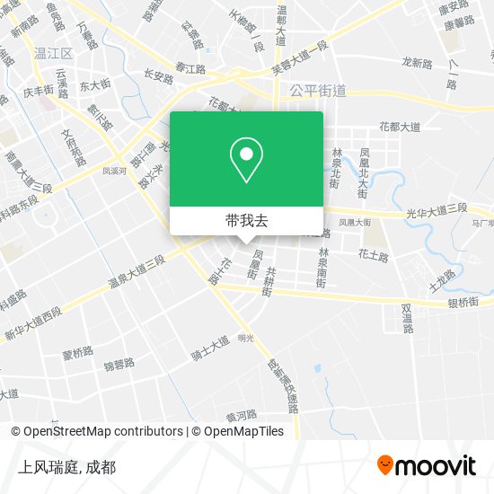 上风瑞庭地图