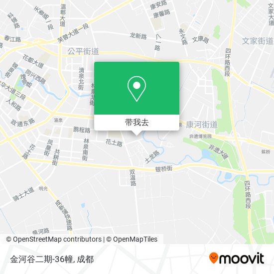 金河谷二期-36幢地图