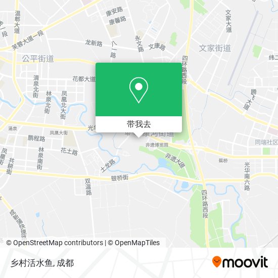 乡村活水鱼地图