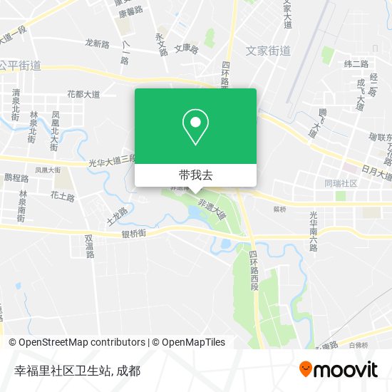 幸福里社区卫生站地图