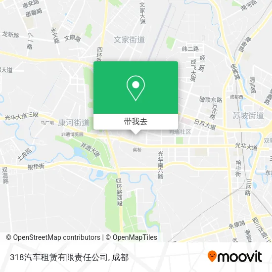 318汽车租赁有限责任公司地图