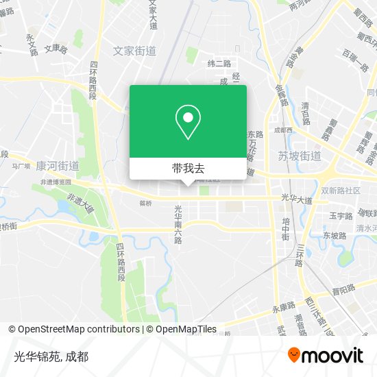 光华锦苑地图