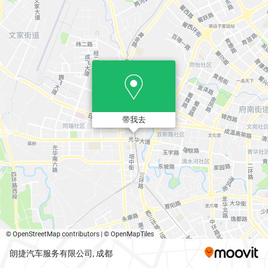 朗捷汽车服务有限公司地图