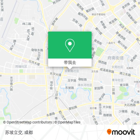 苏坡立交地图