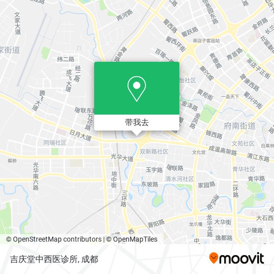 吉庆堂中西医诊所地图