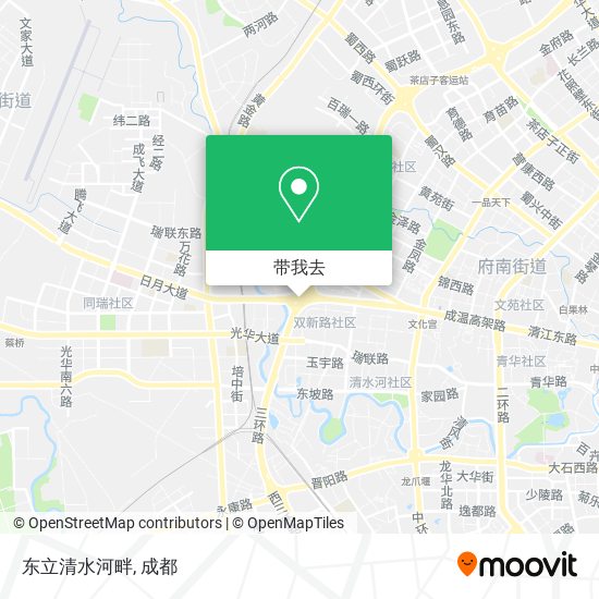 东立清水河畔地图