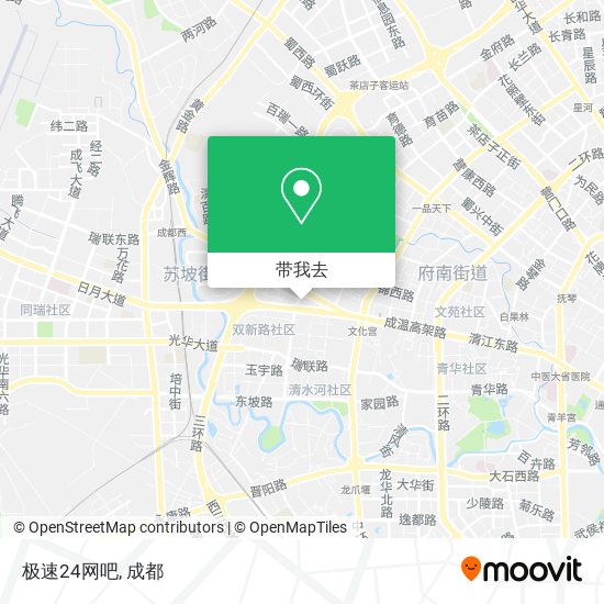 极速24网吧地图