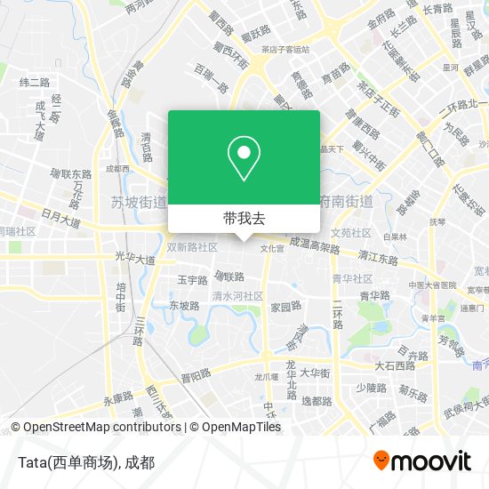 Tata(西单商场)地图