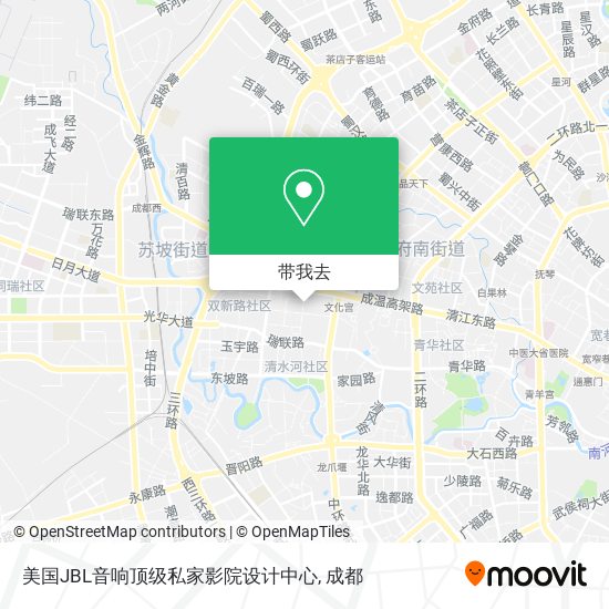 美国JBL音响顶级私家影院设计中心地图