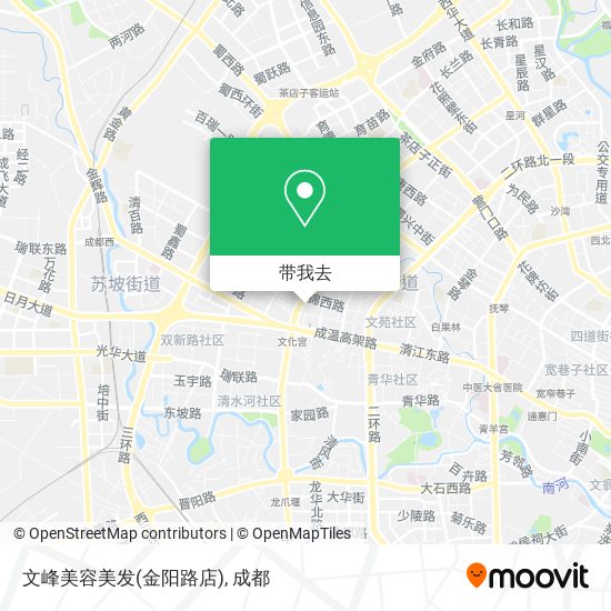 文峰美容美发(金阳路店)地图