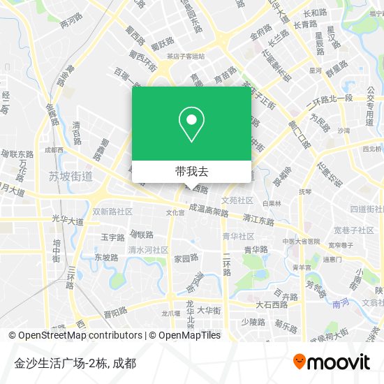 金沙生活广场-2栋地图