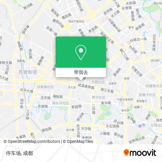 停车场地图