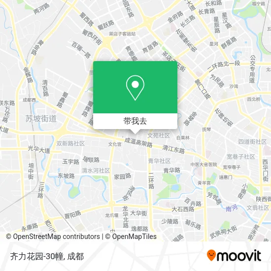 齐力花园-30幢地图