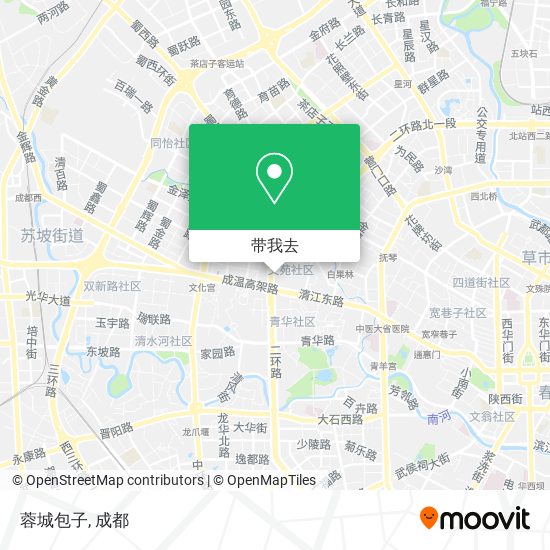 蓉城包子地图