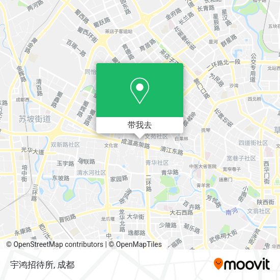 宇鸿招待所地图