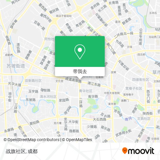 战旗社区地图