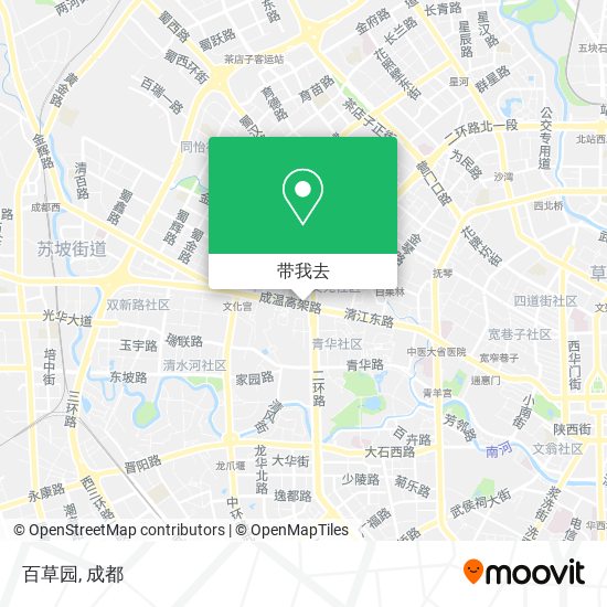 百草园地图