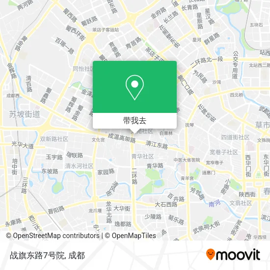 战旗东路7号院地图