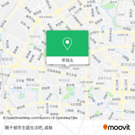 圈子都市主题生活吧地图