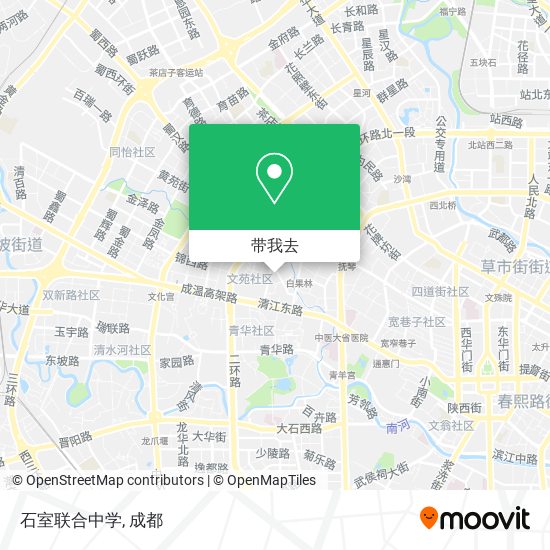 石室联合中学地图