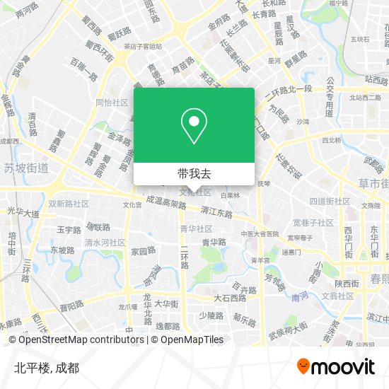 北平楼地图