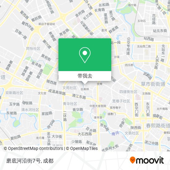 磨底河沿街7号地图