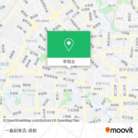 一鑫副食店地图