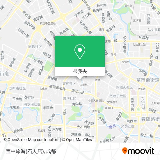 宝中旅游(石人店)地图