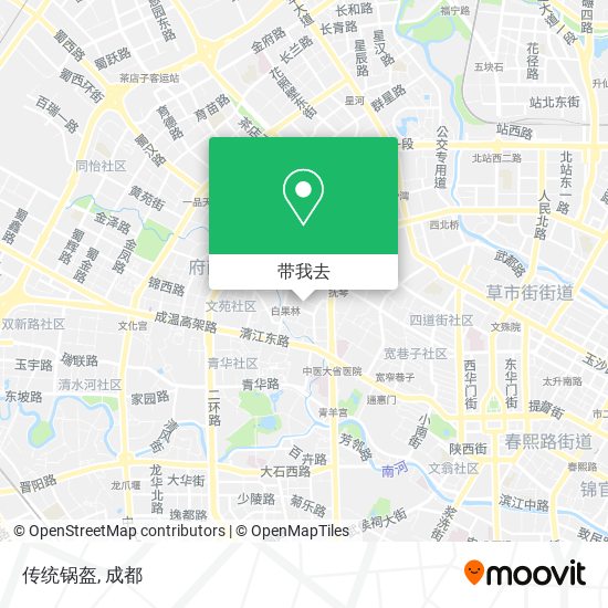 传统锅盔地图