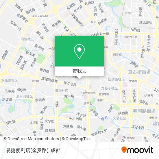 易捷便利店(金罗路)地图