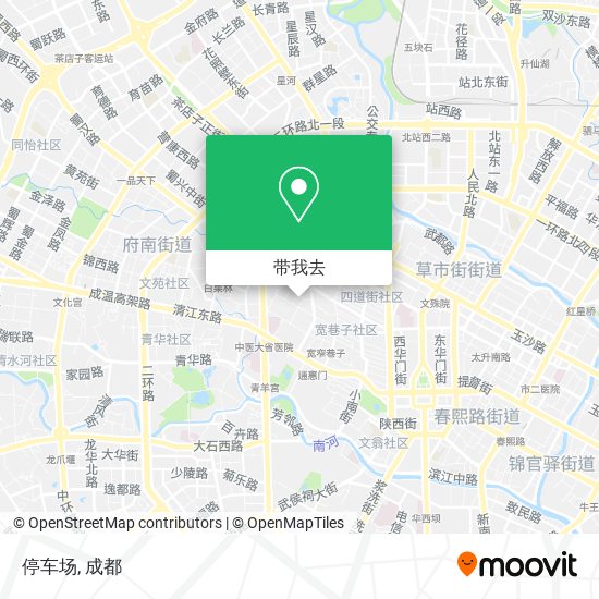 停车场地图