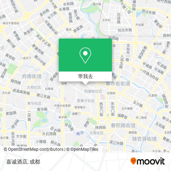 嘉诚酒店地图