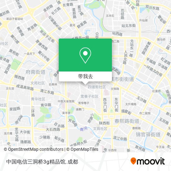 中国电信三洞桥3g精品馆地图
