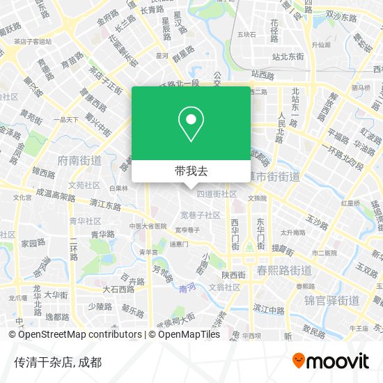 传清干杂店地图