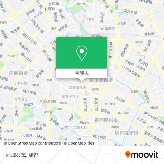 西城公寓地图