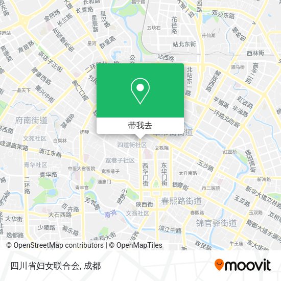 四川省妇女联合会地图