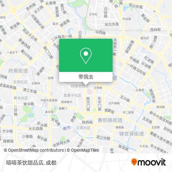 嘻嘻茶饮甜品店地图