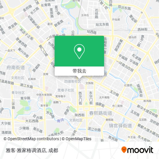 雅客·雅家格调酒店地图
