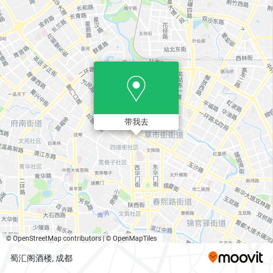 蜀汇阁酒楼地图