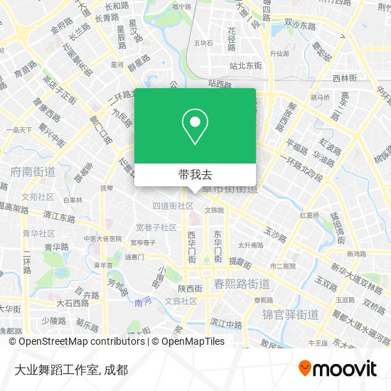 大业舞蹈工作室地图
