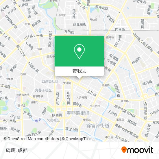 碑廊地图