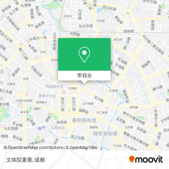文殊院素斋地图