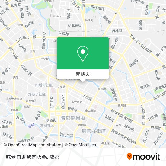 味觉自助烤肉火锅地图
